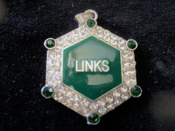 High End LINKS Emerald “Casual Dressy" Necklace