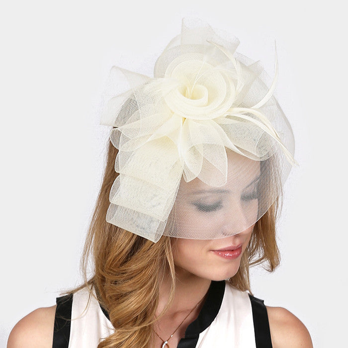 Beautiful Rose Collection Fascinator HATS