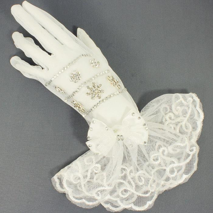 New High End Links Crystal Gloves