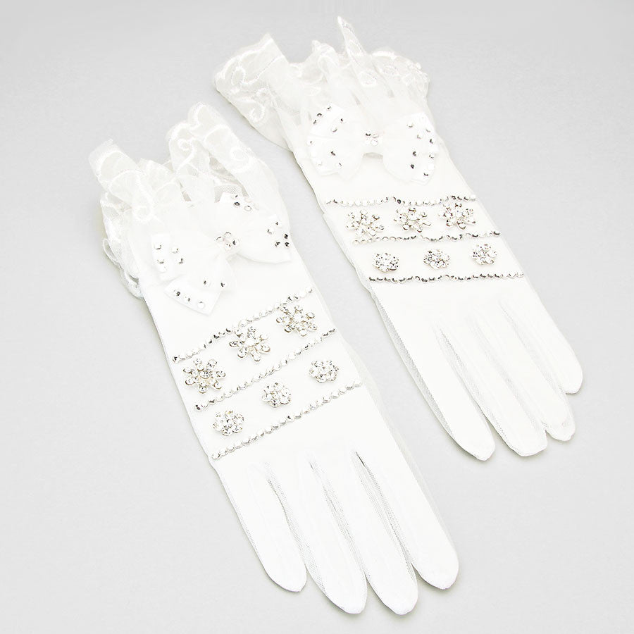 New High End Links Crystal Gloves