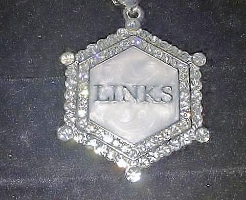 Our LINKS "Necklace of Excellence" in Austrian Crystals