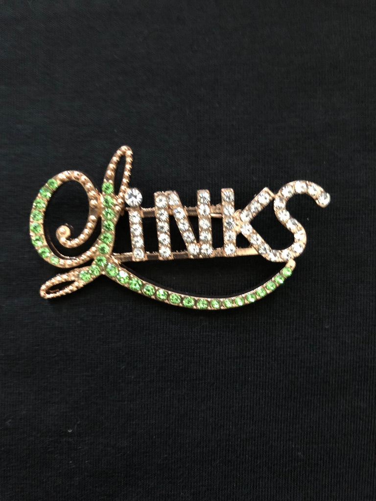 Emerald Crystal of Elegance Style LINKS Pin (Back in Stock)